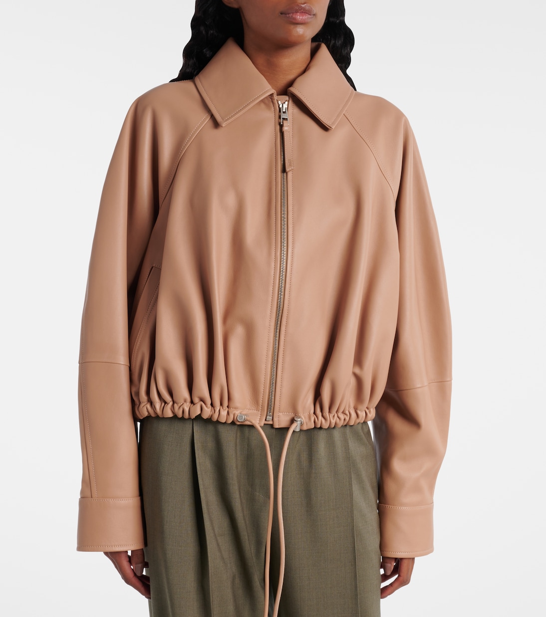 Balloon leather jacket | Loewe