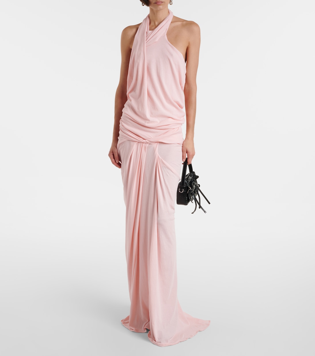 Robe longue en coton mélangé | Entire Studios