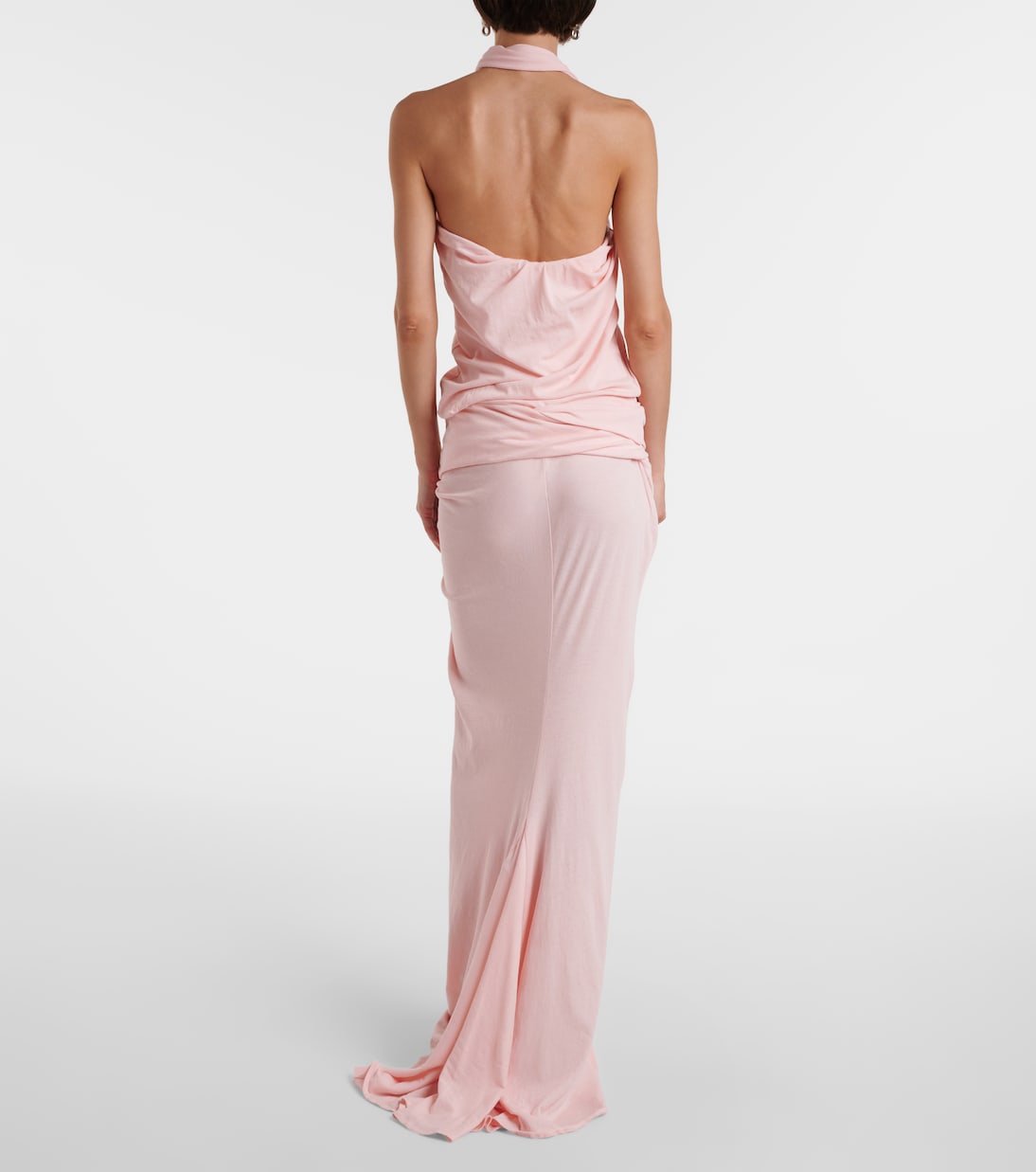 Robe longue en coton mélangé | Entire Studios