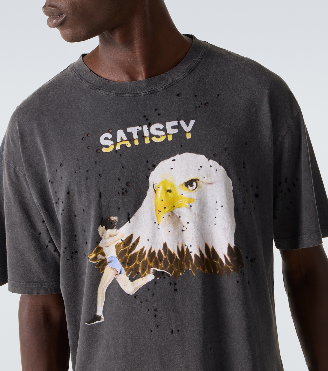 MothTech cotton jersey T-Shirt | Satisfy