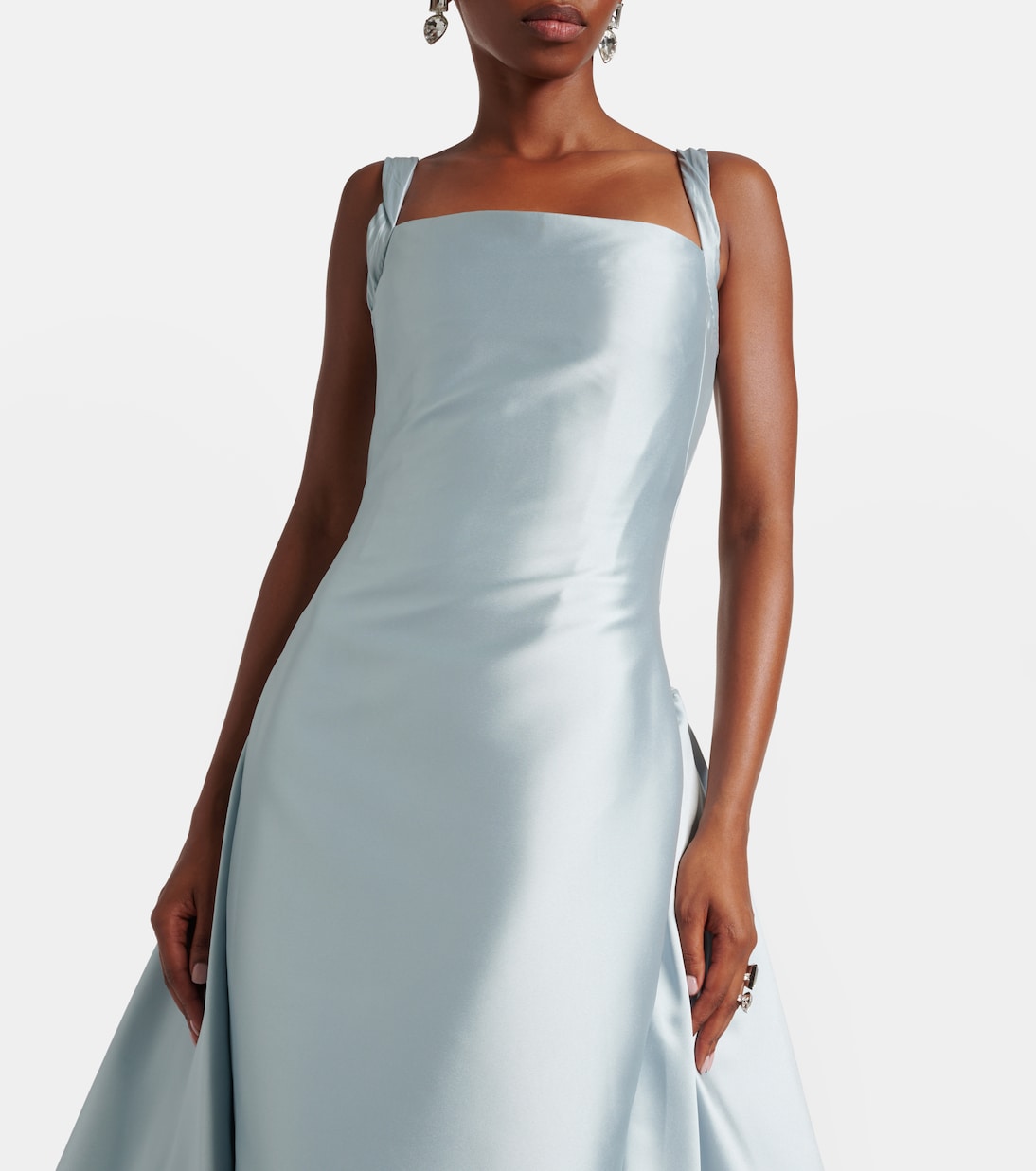 Satin gown | Marmar Halim