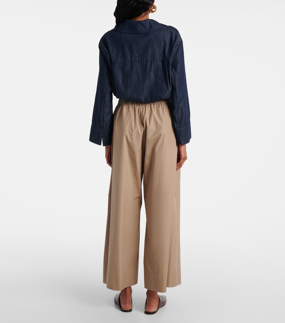 Pantalon ample Auero en coton  | 'S Max Mara