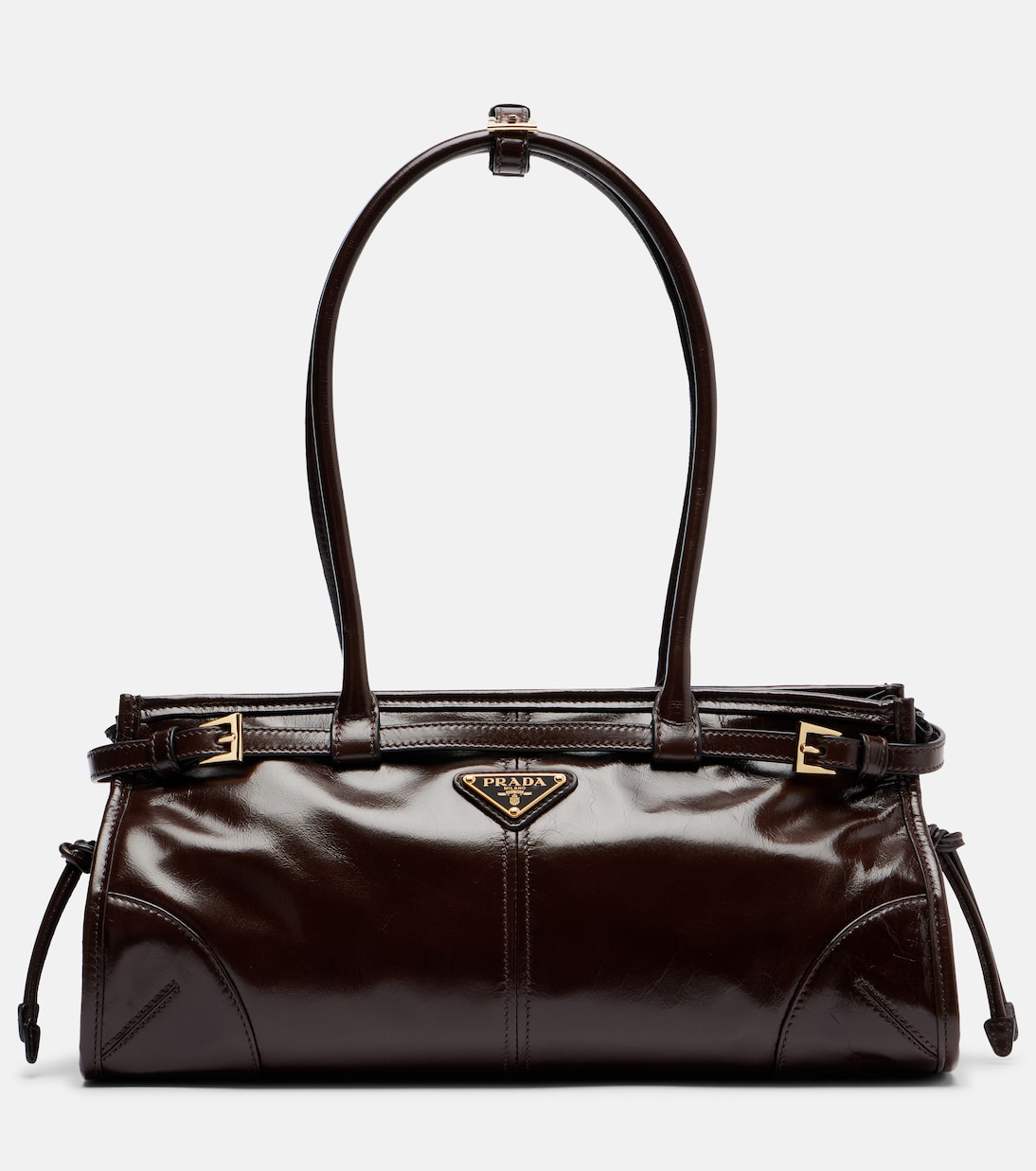 Prada Bonnie Medium leather shoulder bag | Prada