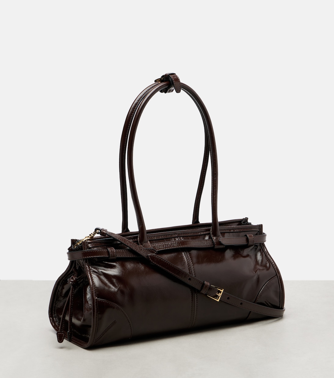 Prada Bonnie Medium leather shoulder bag | Prada