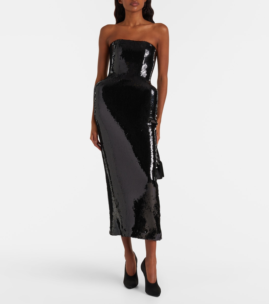 Sequined bustier dress | David Koma