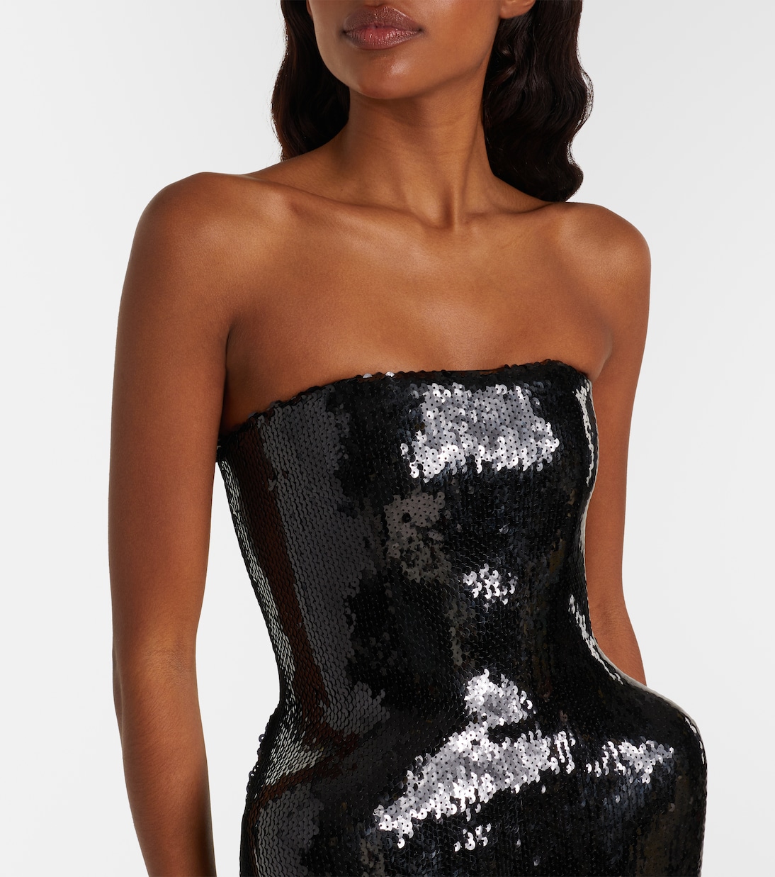 Sequined bustier dress | David Koma