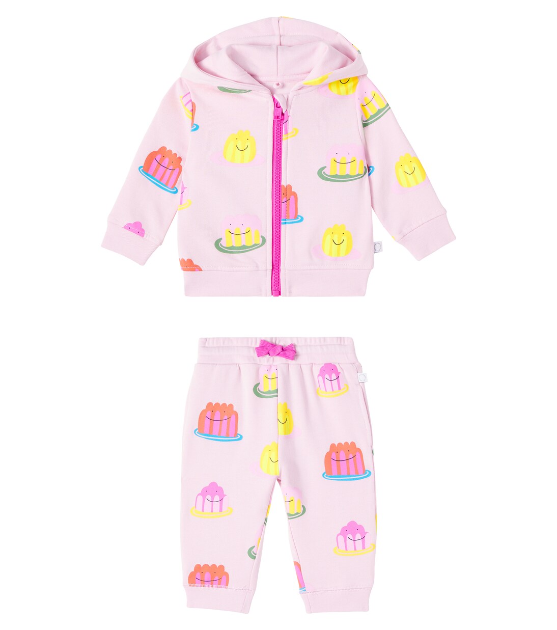 Baby printed cotton jersey tracksuit | Stella McCartney Kids