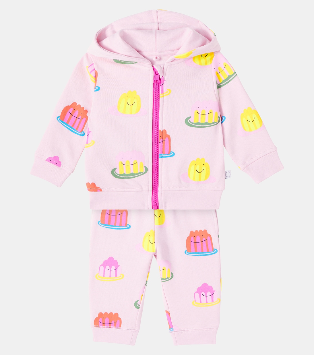 Baby printed cotton jersey tracksuit | Stella McCartney Kids