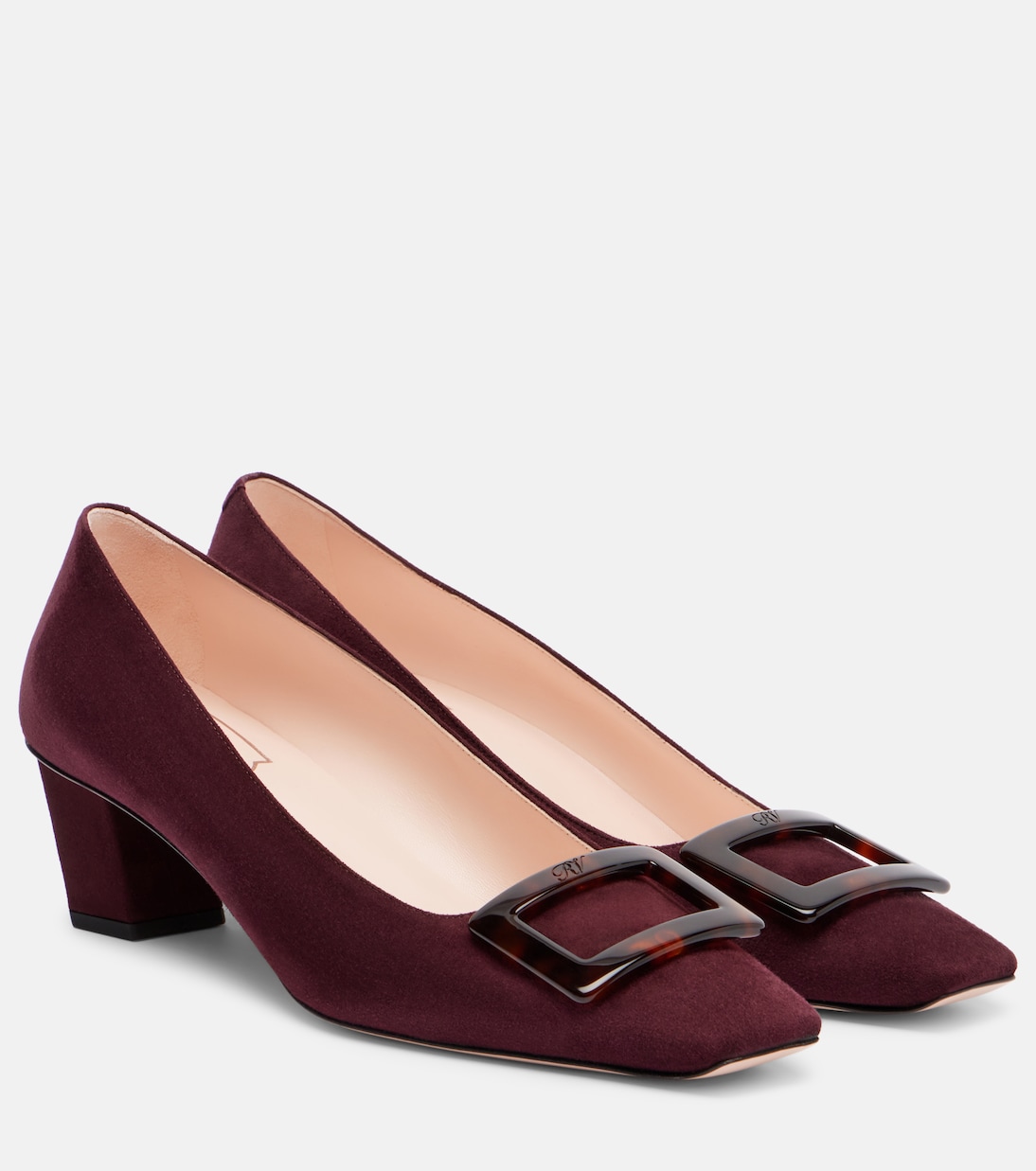 Belle Vivier 45 suede pumps | Roger Vivier