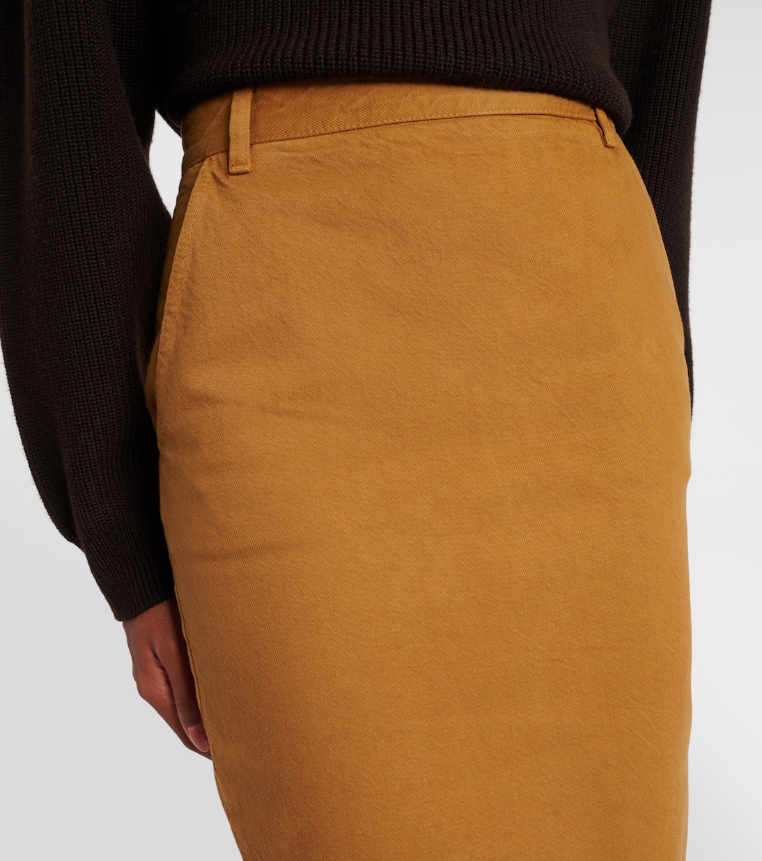 Bleistiftrock aus Baumwolle | Saint Laurent