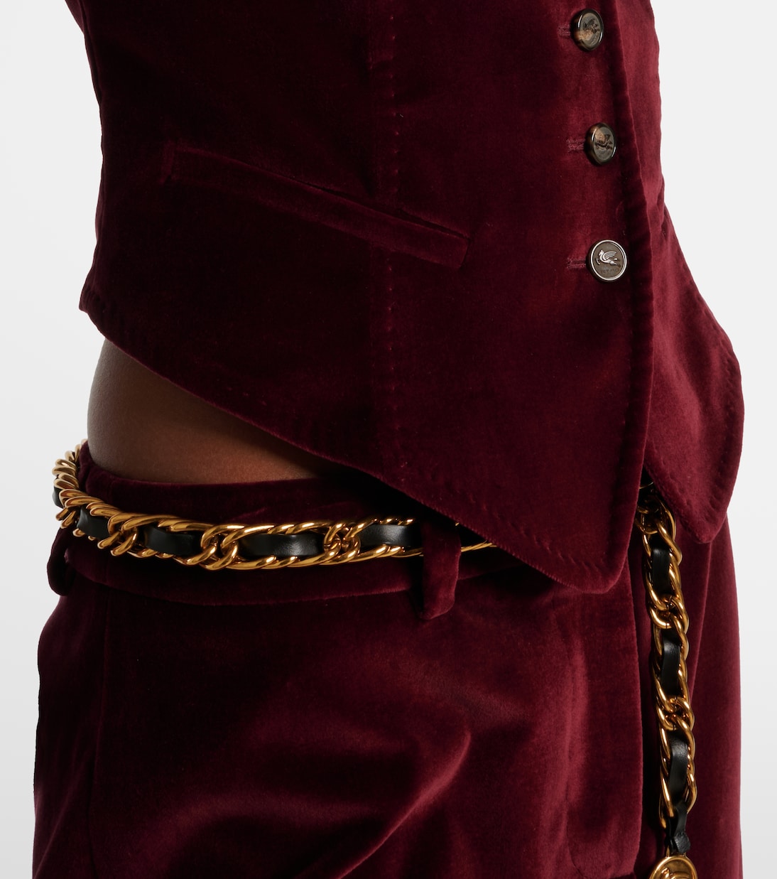 Cotton velvet vest | Etro