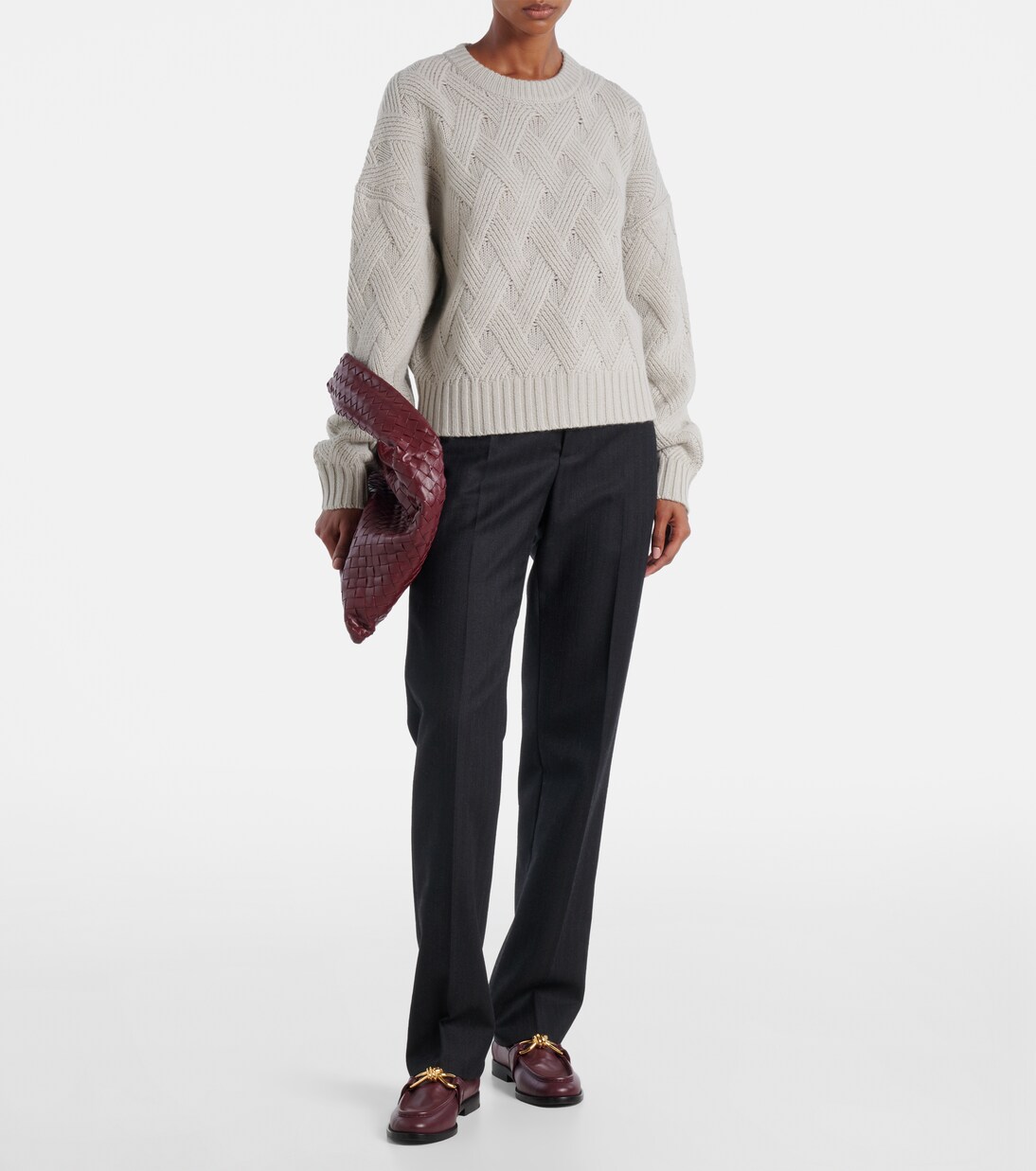 Pull en cachemire et laine | Jardin des Orangers