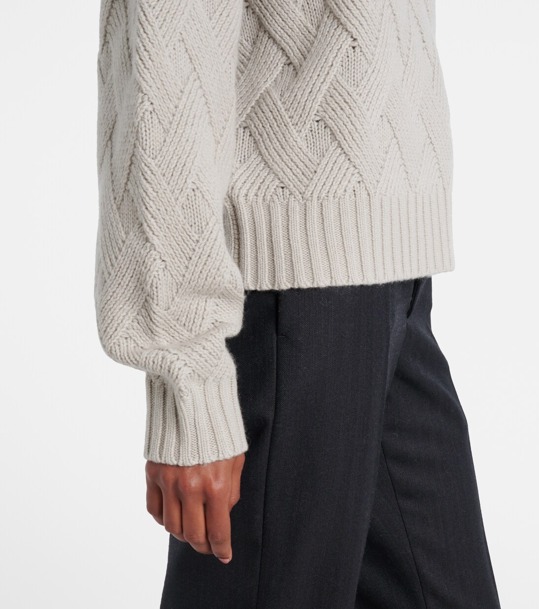 Pull en cachemire et laine | Jardin des Orangers