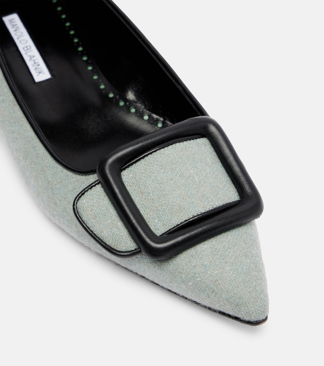 Maysale buckled ballet flats | Manolo Blahnik