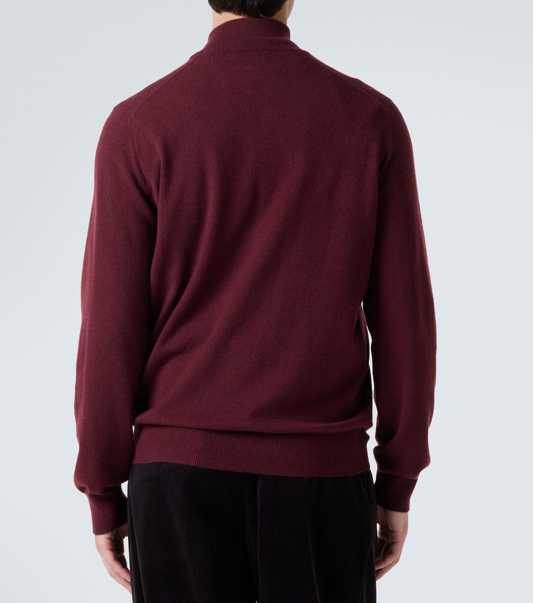 Cashmere half-zip sweater | Brunello Cucinelli