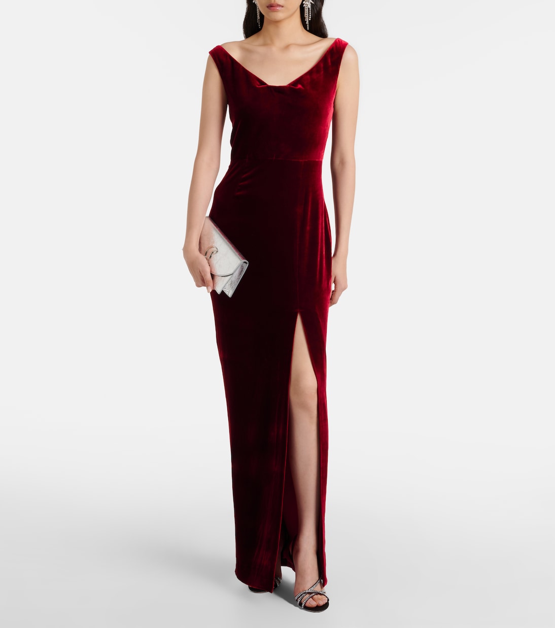Velvet gown | Roland Mouret