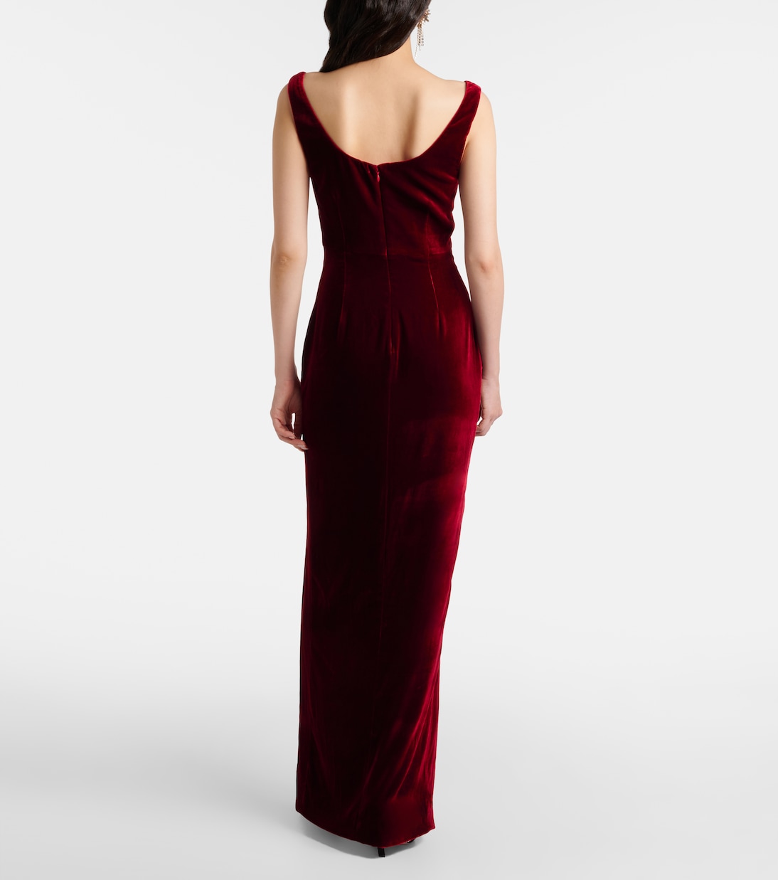 Velvet gown | Roland Mouret