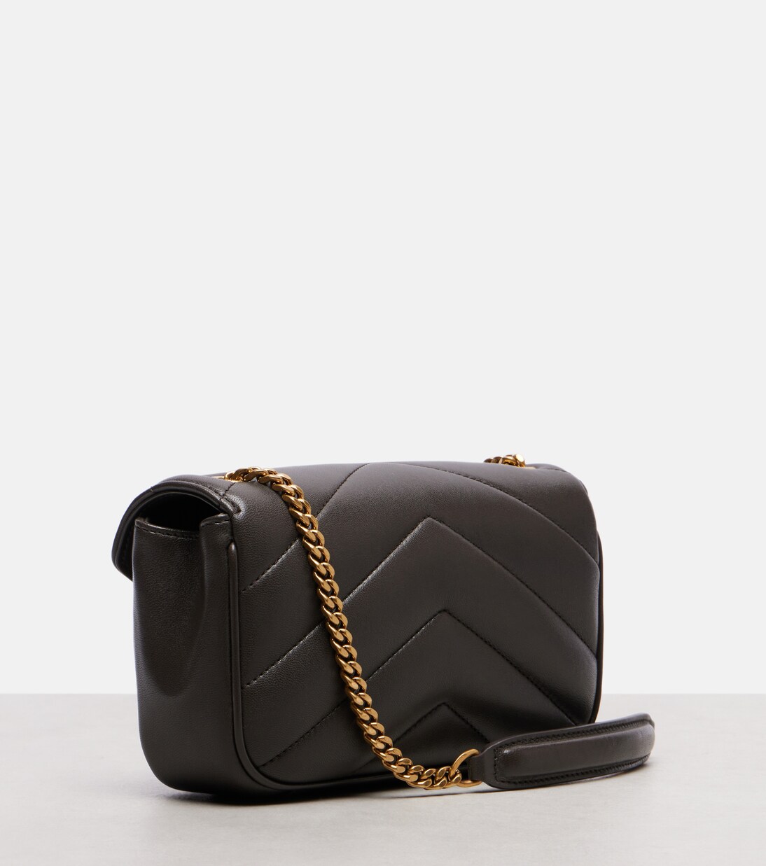 Loulou Mini leather shoulder bag | Saint Laurent