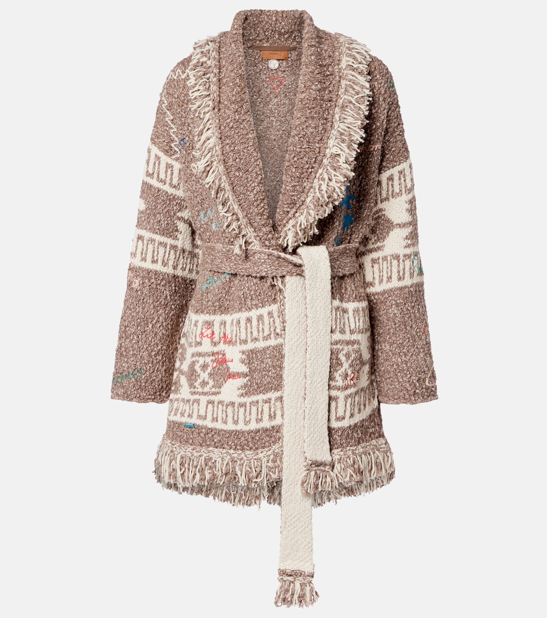 Cardigan en coton Written By The Ocean | Alanui