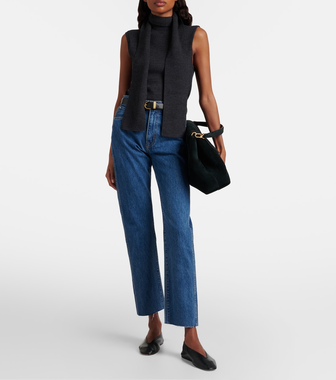 Hero cropped slim jeans | Slvrlake