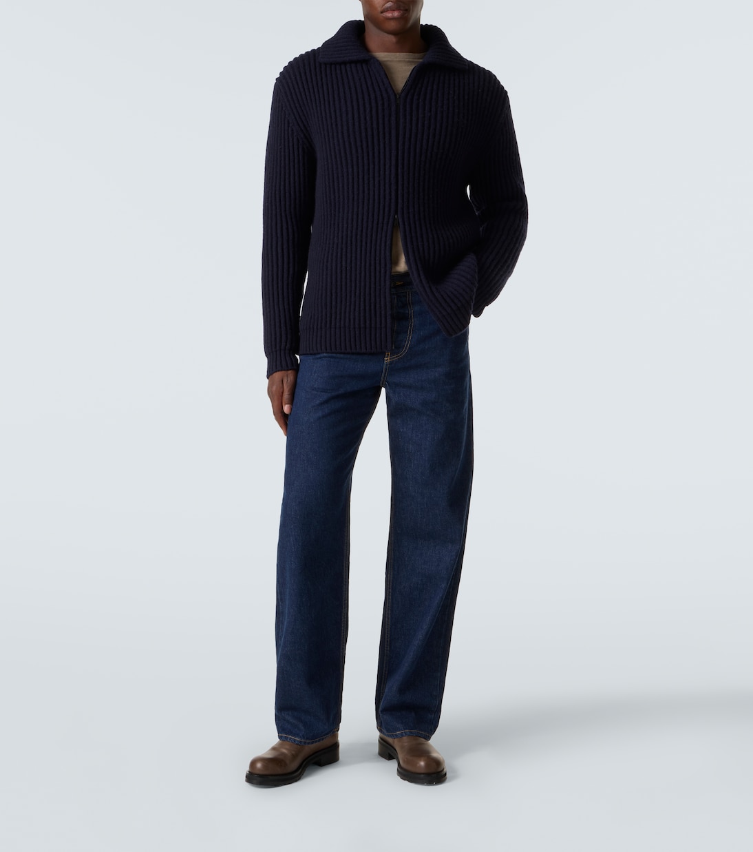 레더 슬립온 슈즈 | The Row