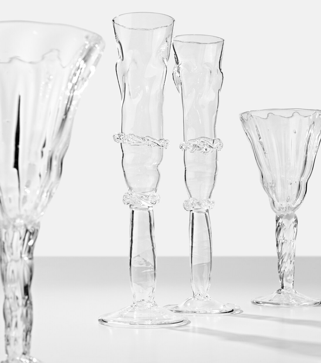 Crystal champagne flute | Alexander Kirkeby
