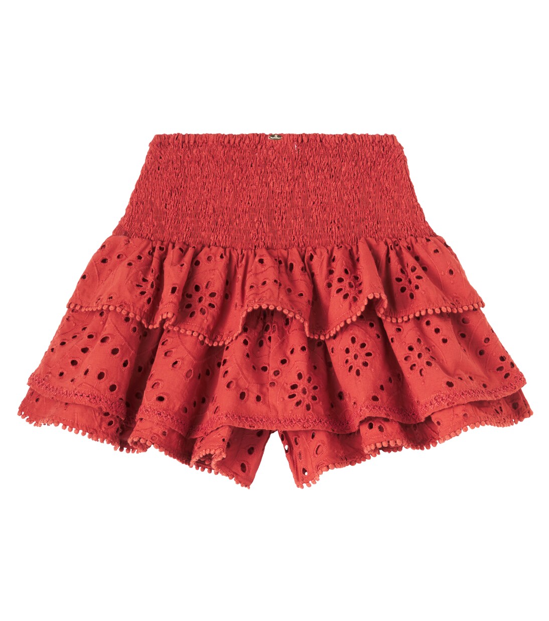 Alizee broderie anglaise cotton skirt | Poupette St Barth Kids