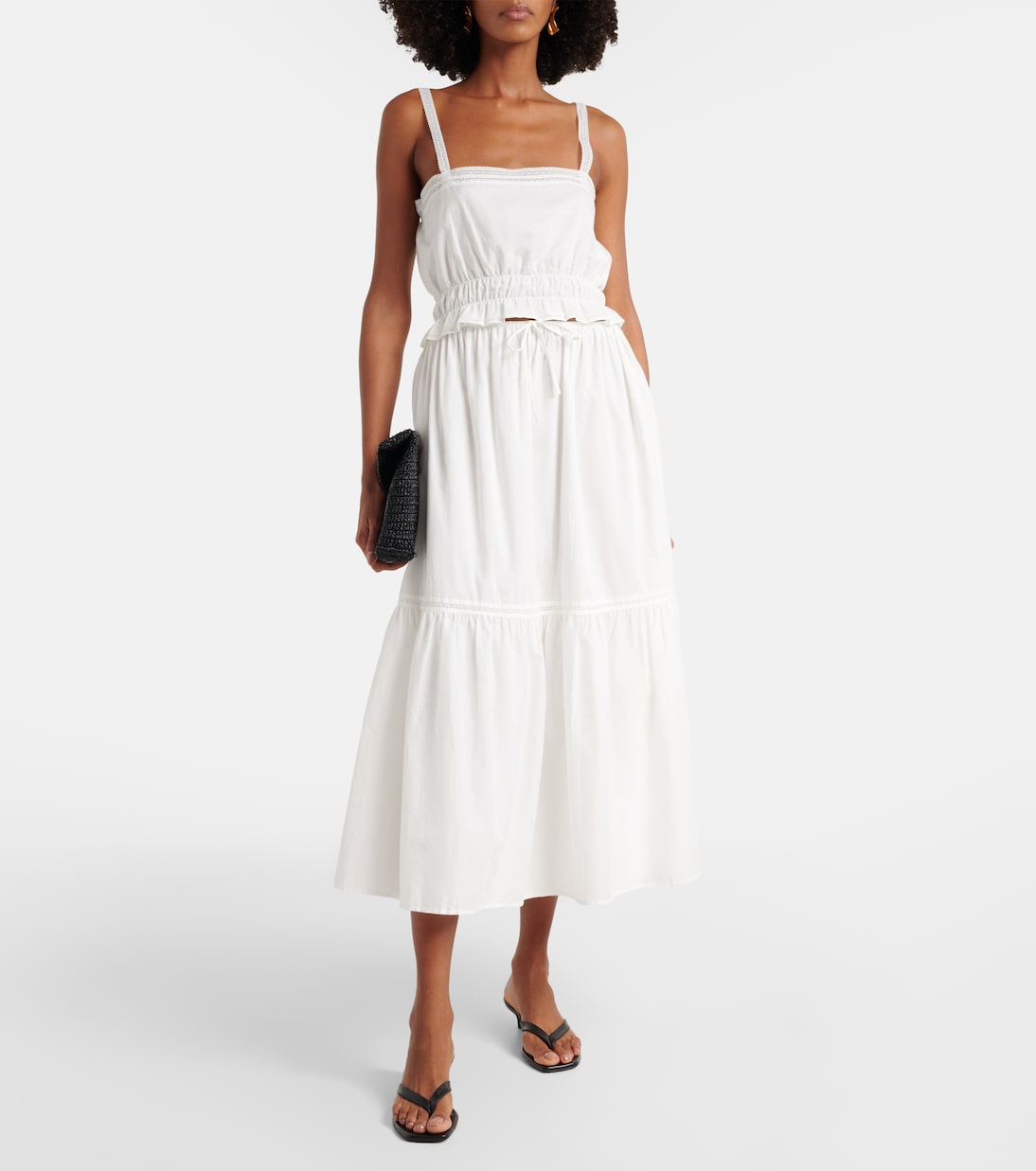 Venta cropped cotton top | Faithfull