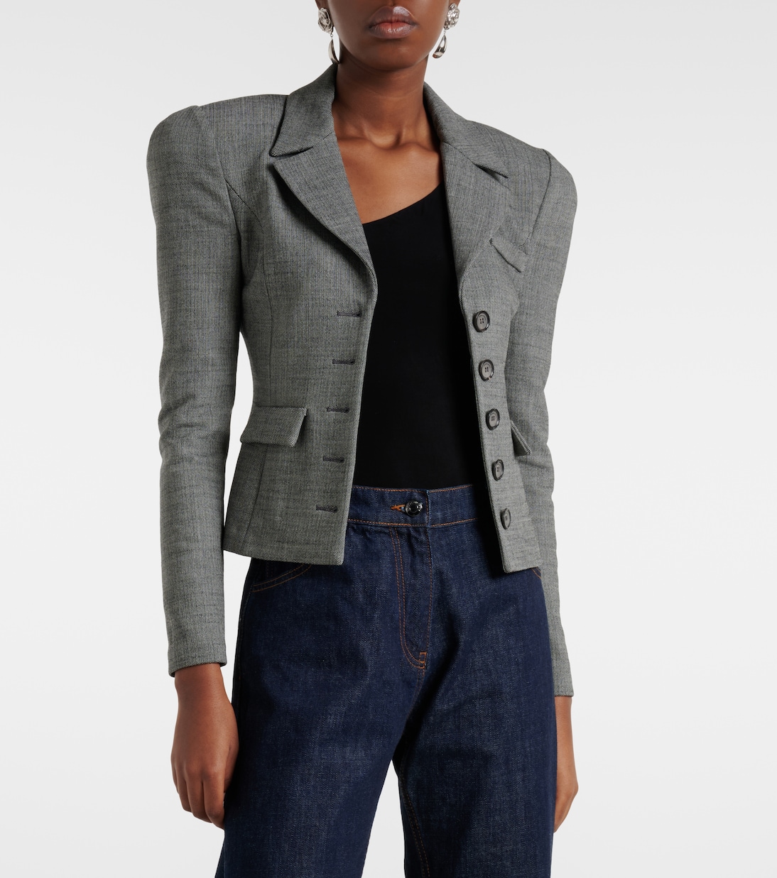 Wool-blend blazer | Magda Butrym