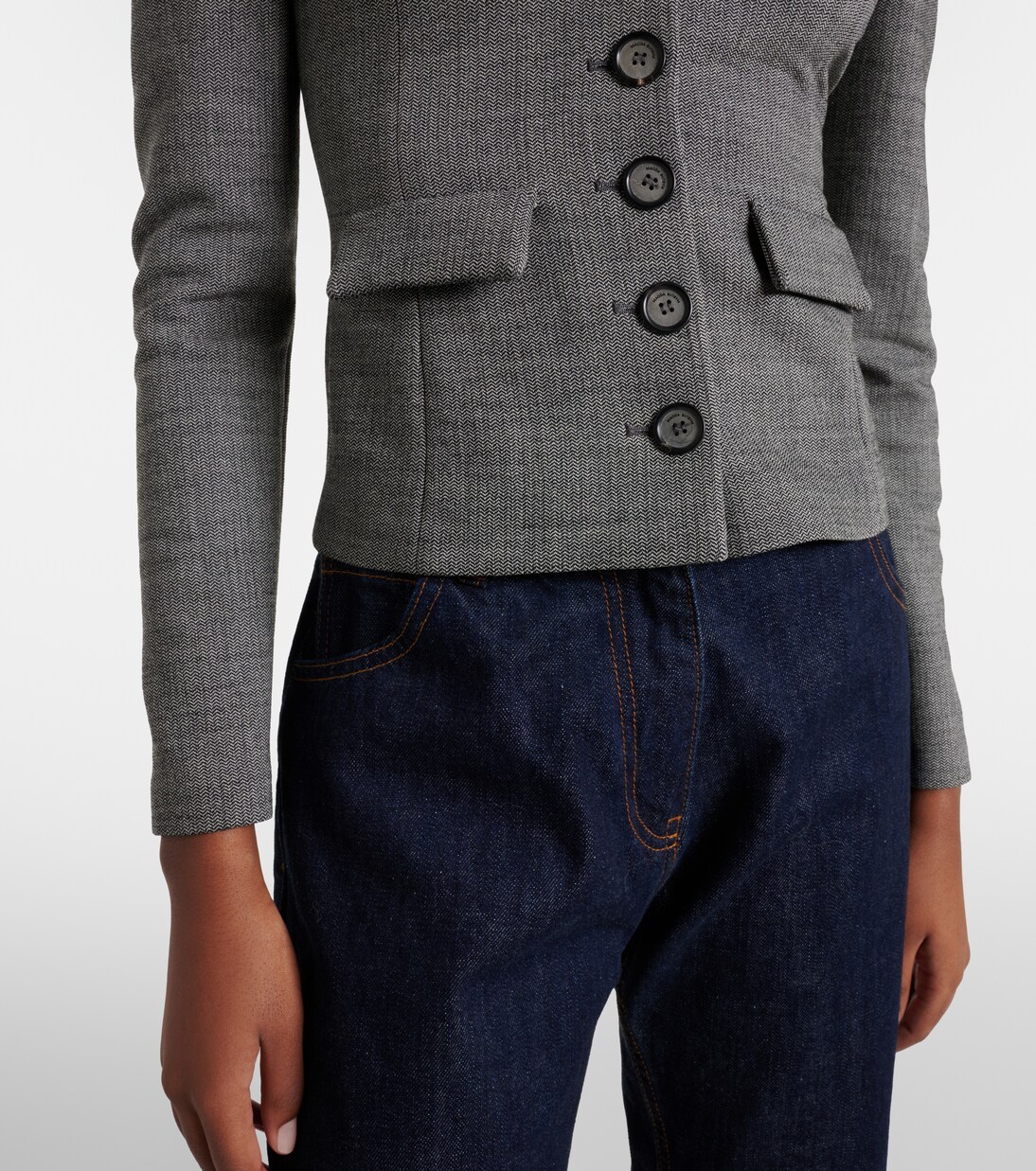 Wool-blend blazer | Magda Butrym