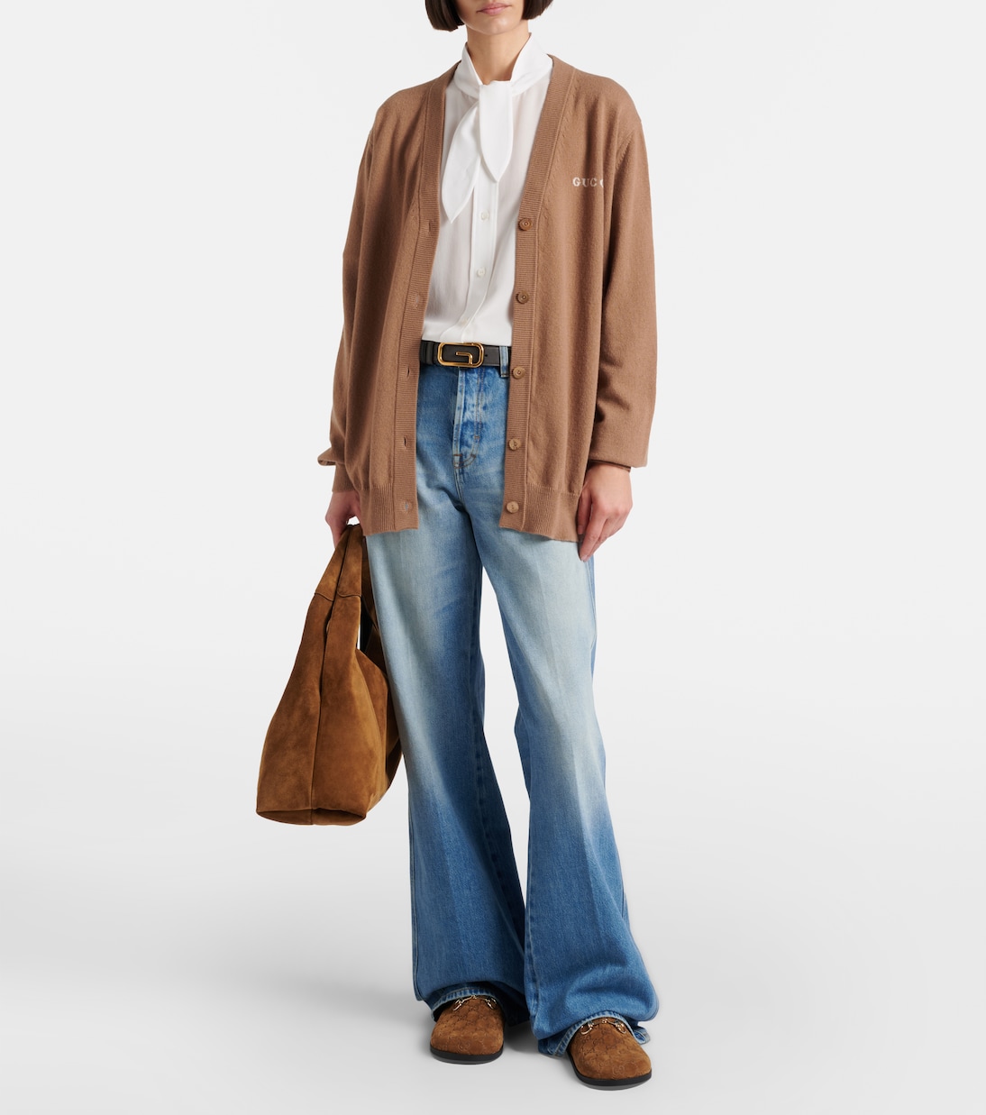 GG Horsebit suede mules | Gucci