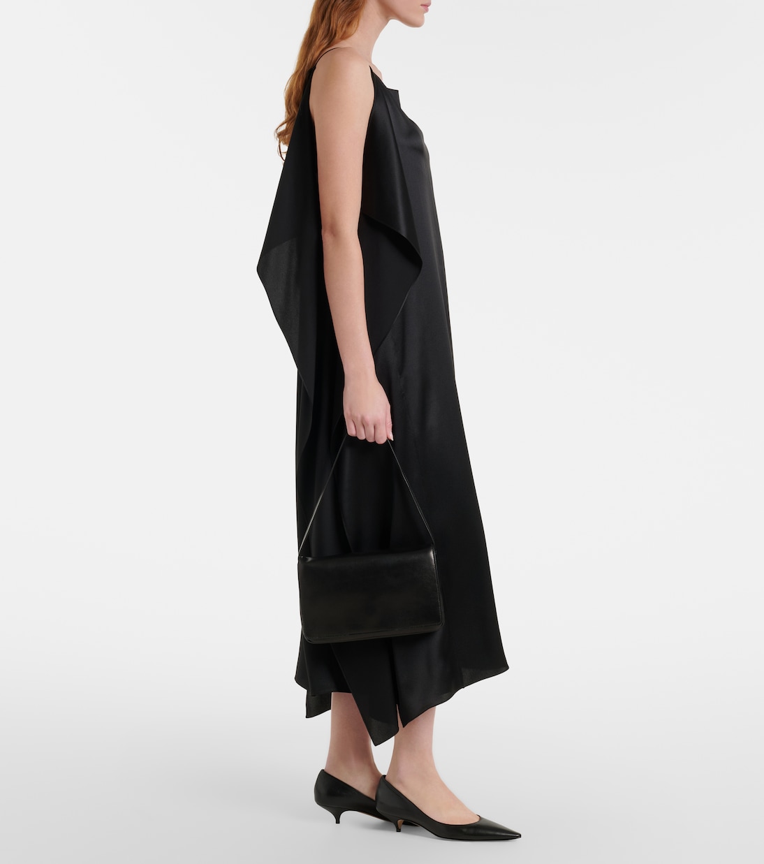 Nuance Small leather shoulder bag | The Row