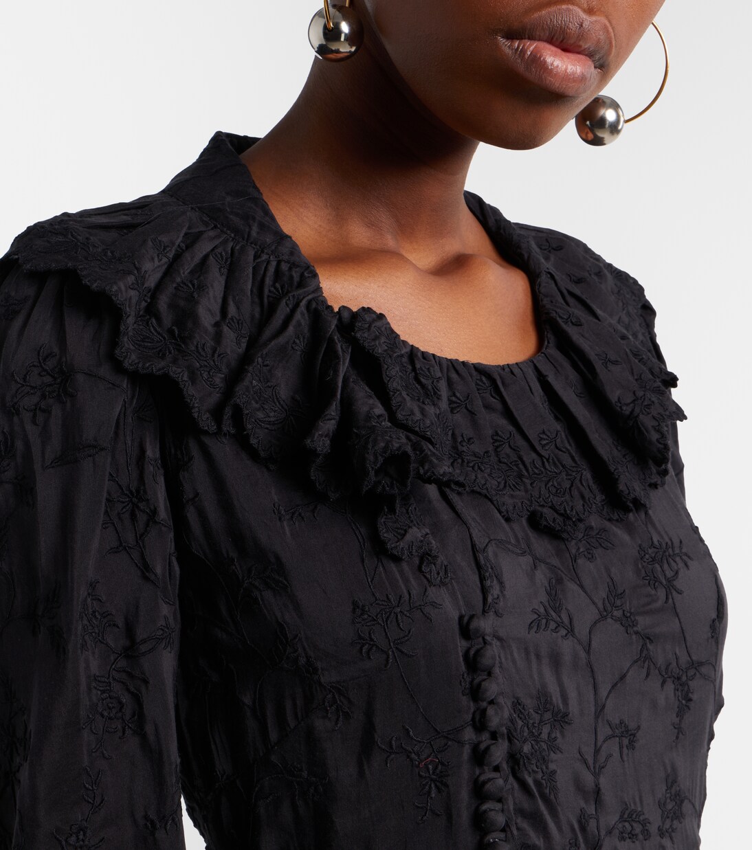 Maxikleid Zoen aus Baumwolle und Seide | Isabel Marant