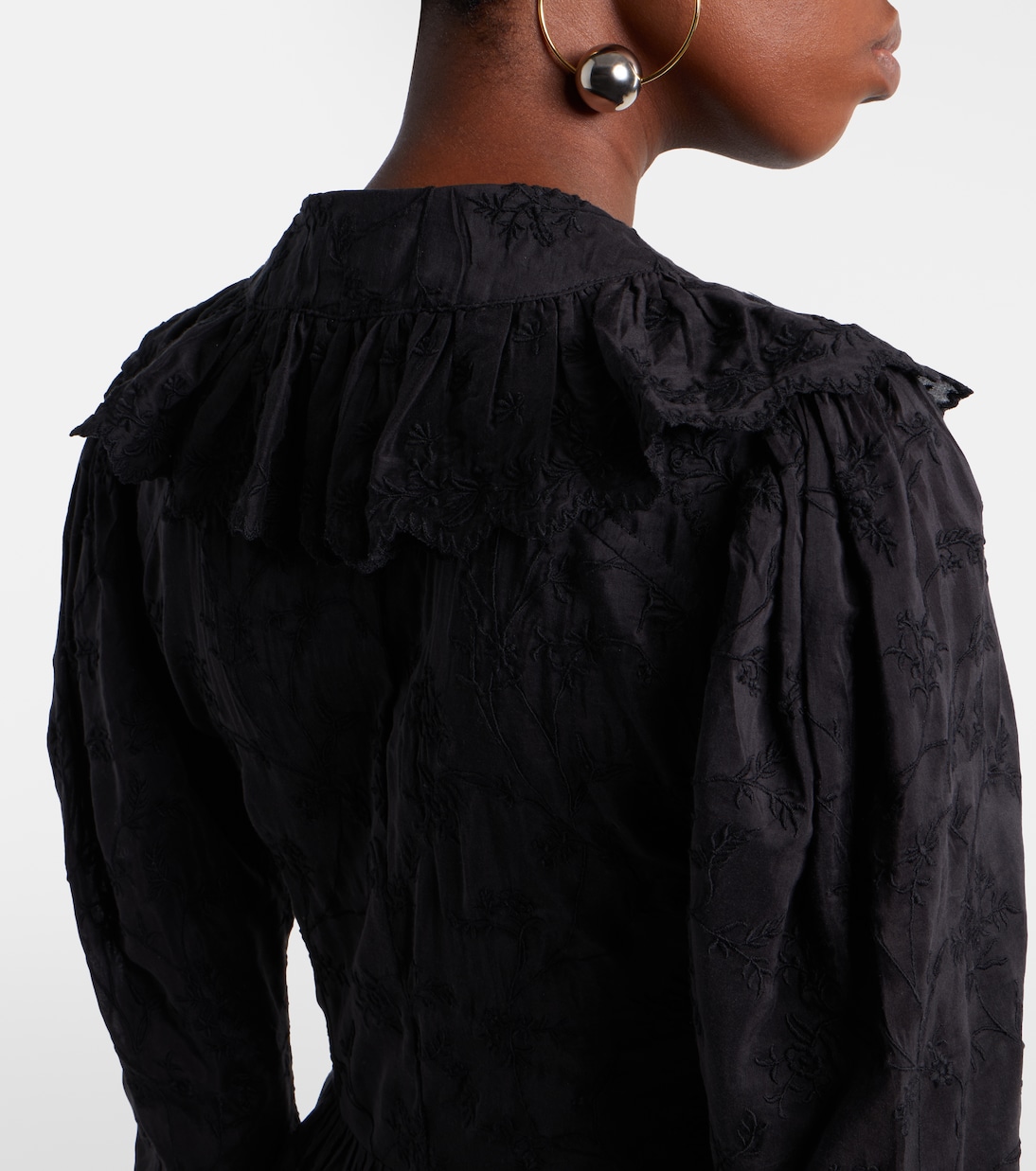 Maxikleid Zoen aus Baumwolle und Seide | Isabel Marant