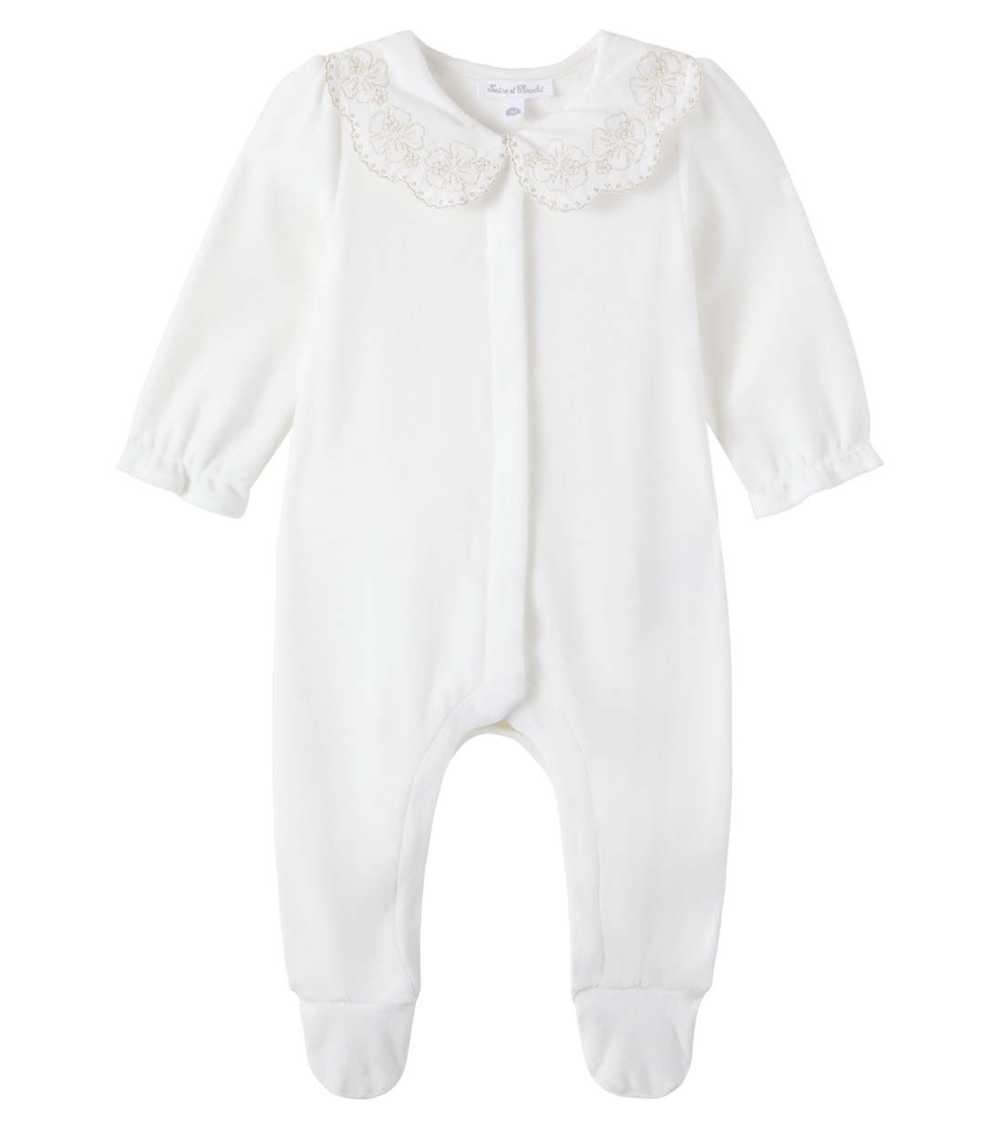 Baby Strampler aus einem Baumwollgemisch | Tartine et Chocolat