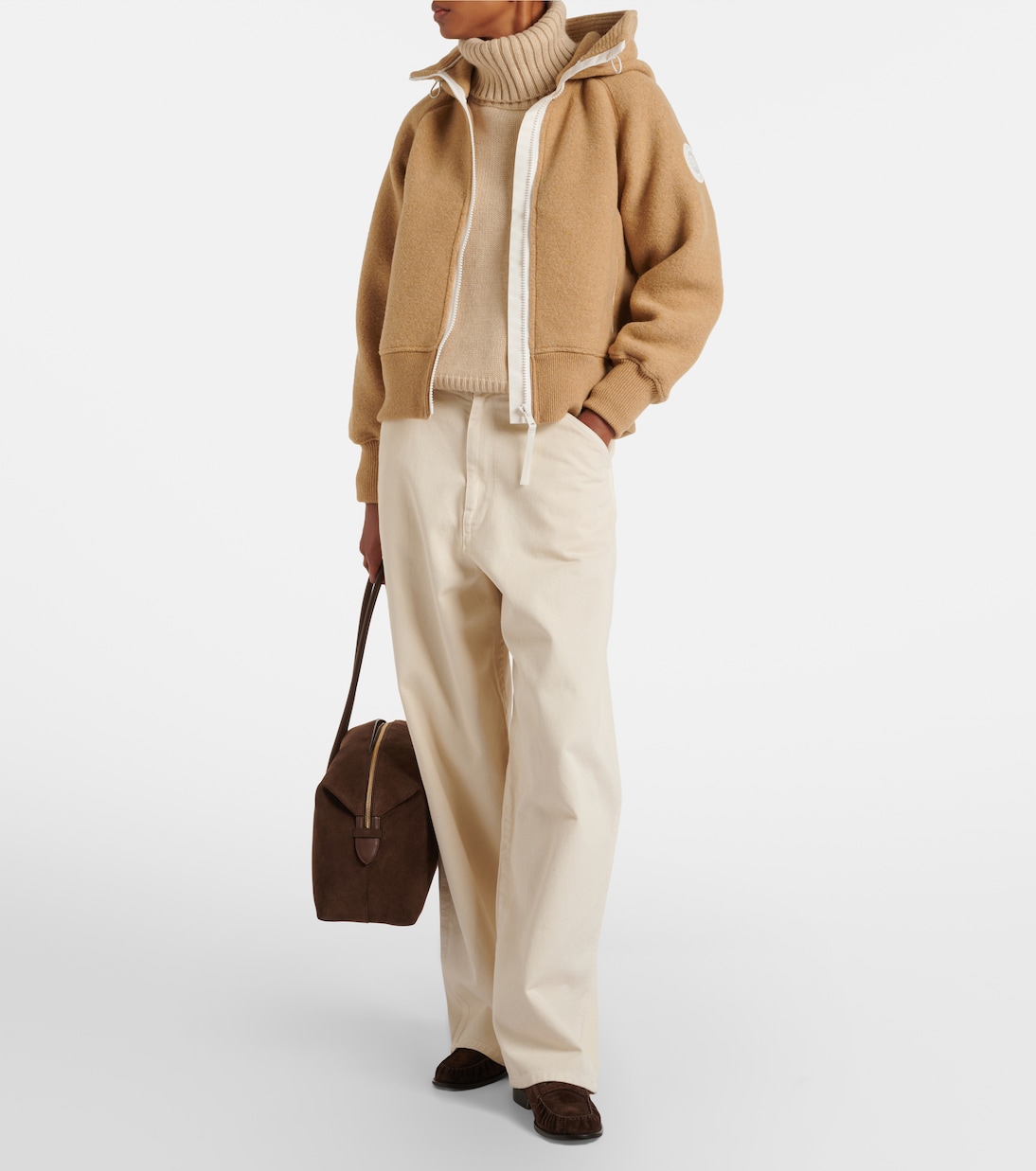 Chilliwack wool-blend fleece bomber jacket | Canada Goose