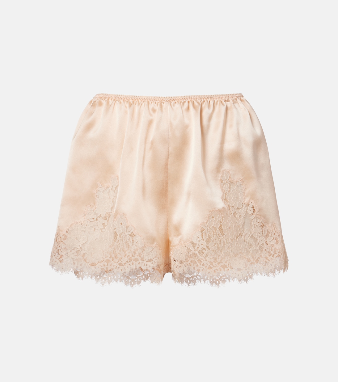 Iona lace-trimmed silk shorts | Dôen