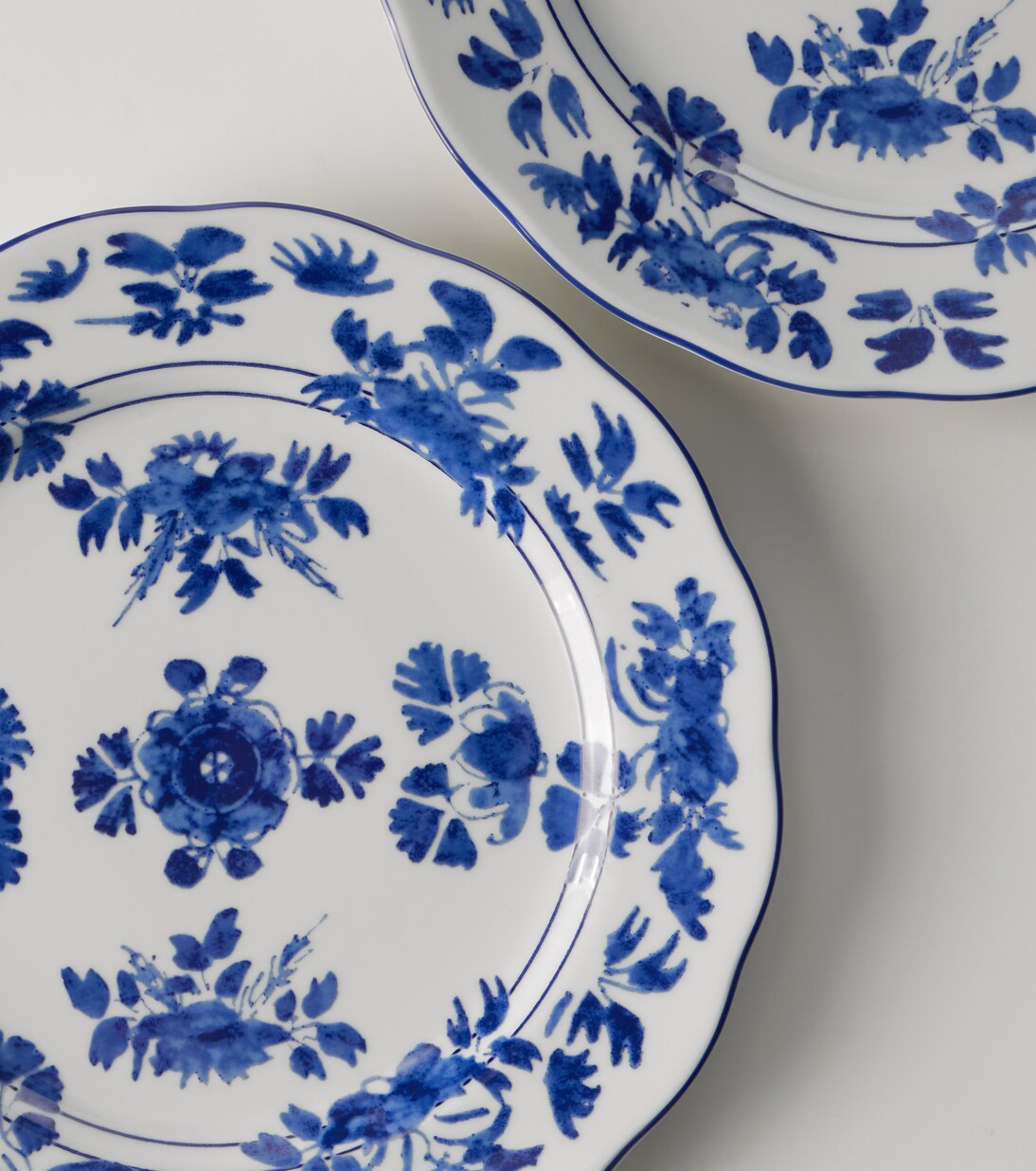 Set di 2 piatti piani Gloria in porcellana | Cabana