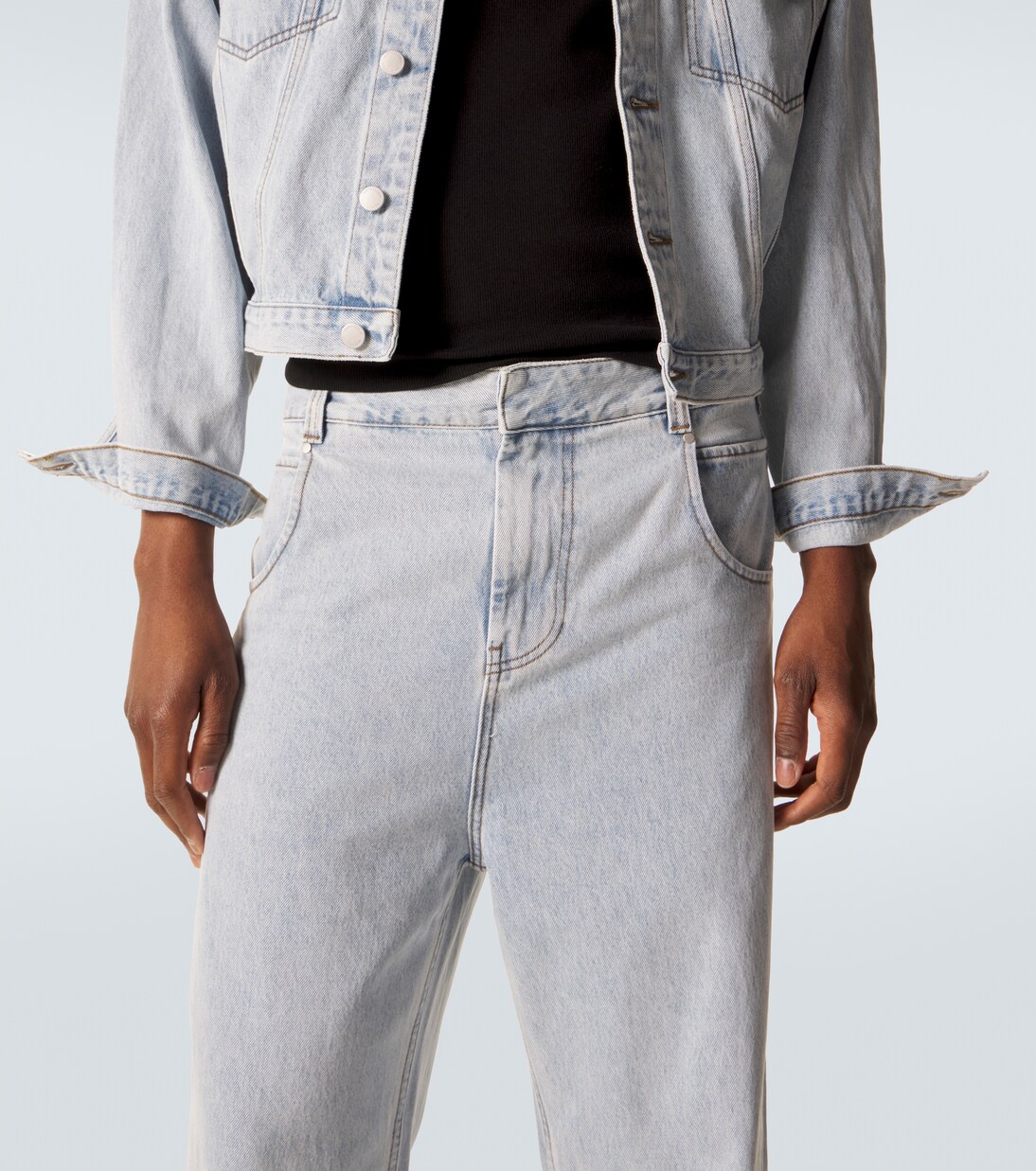 Wide-Leg Jeans Gem | Entire Studios