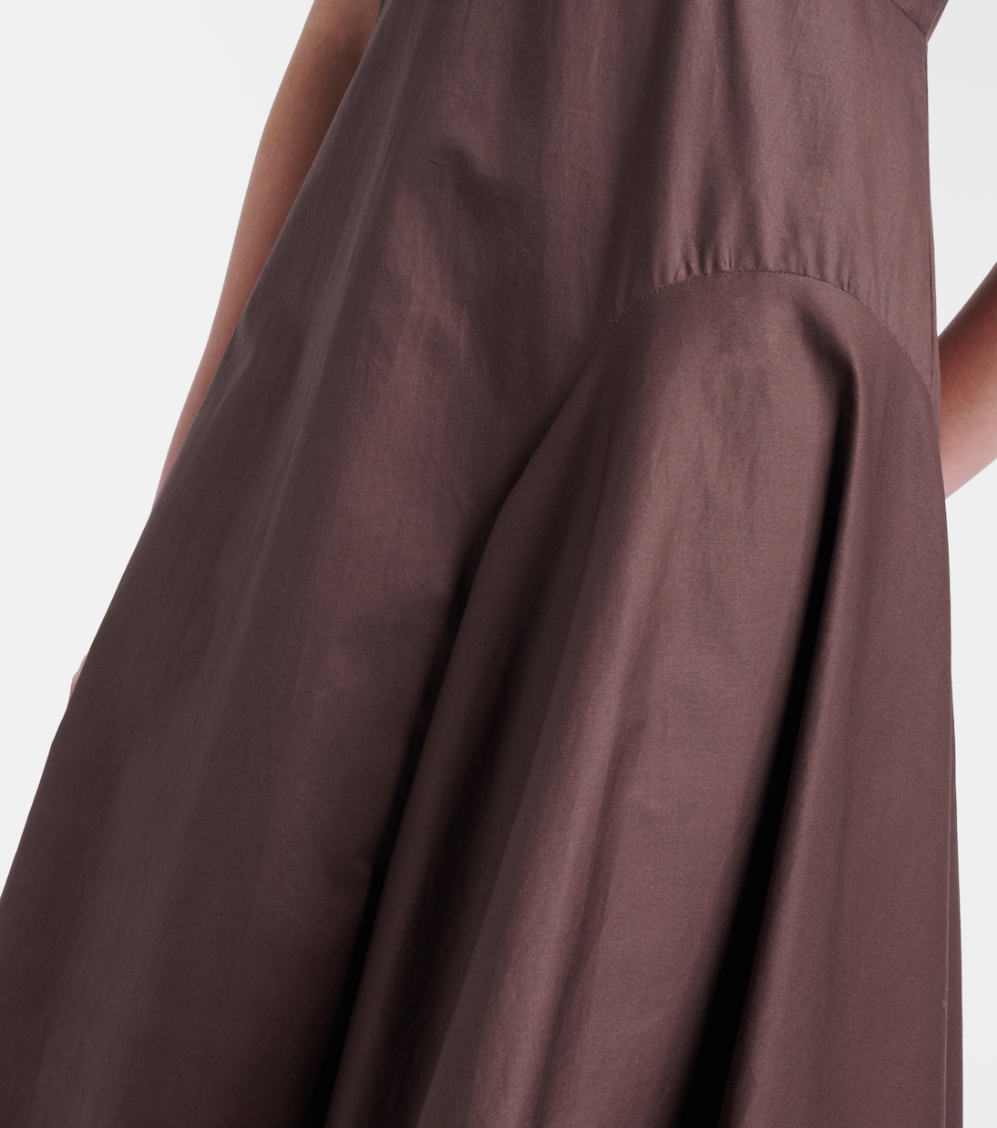 Vestido largo de algodón | Alémais