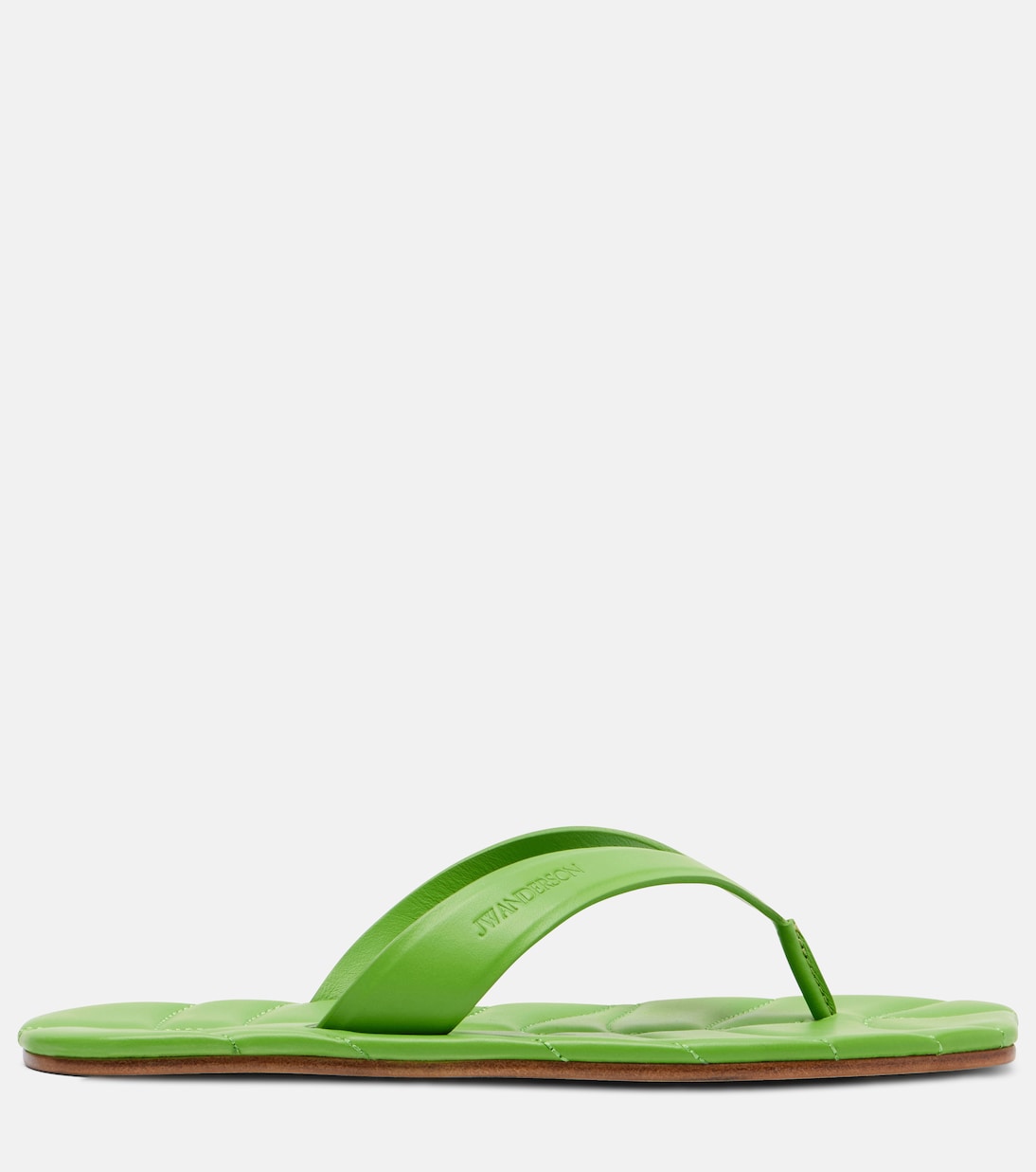 Sandali infradito Leaf in pelle | JW Anderson