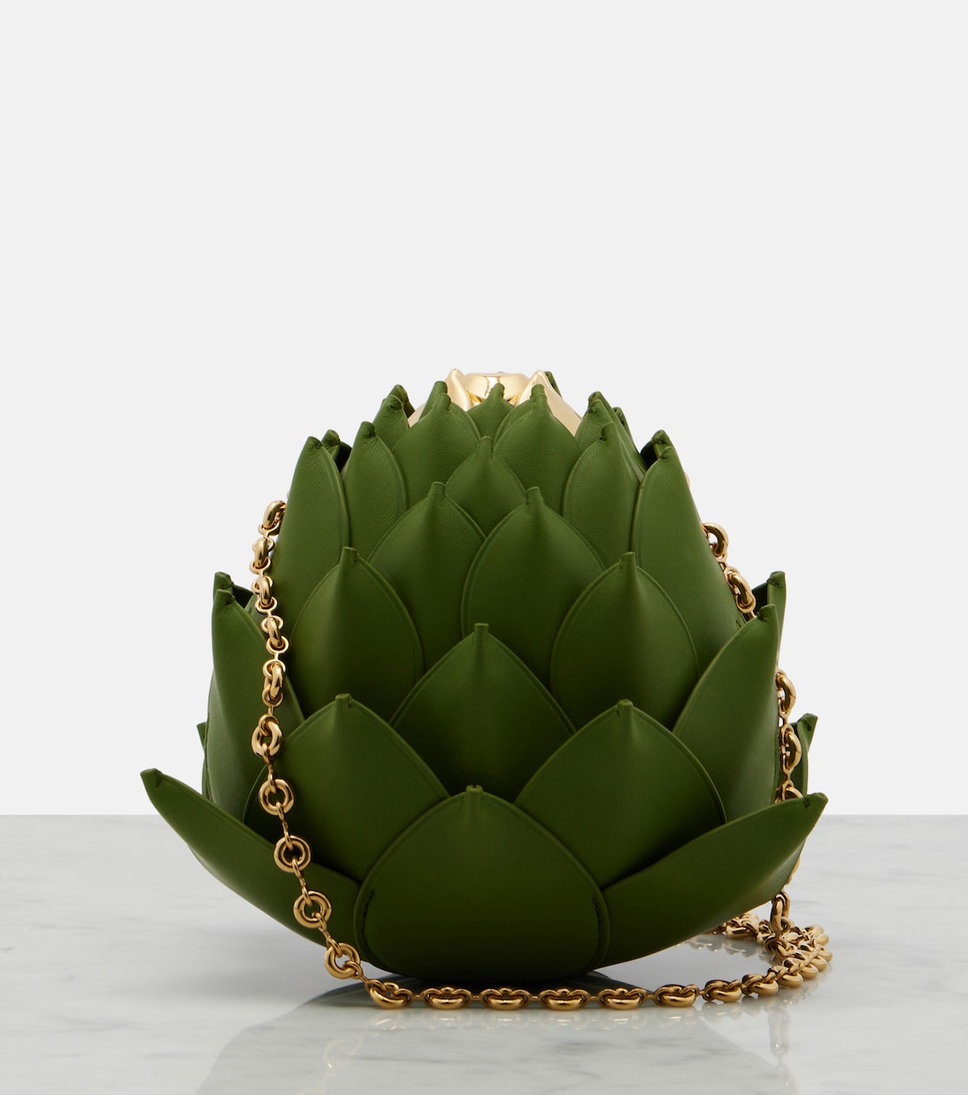 Clutch Paula's Ibiza Artichoke Small de piel | Loewe
