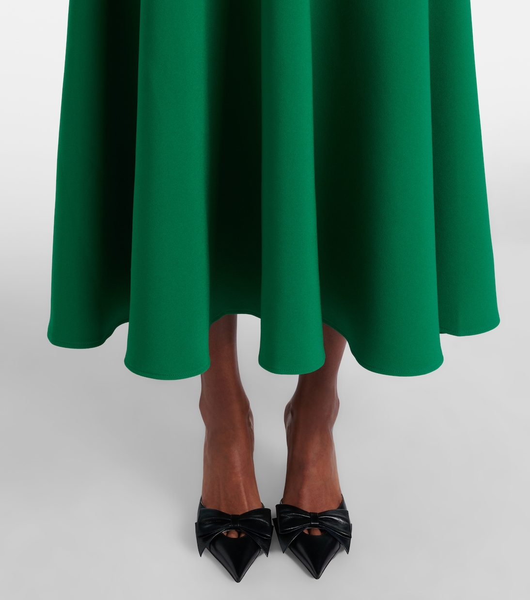 Stephanie draped crêpe cocktail dress | Safiyaa