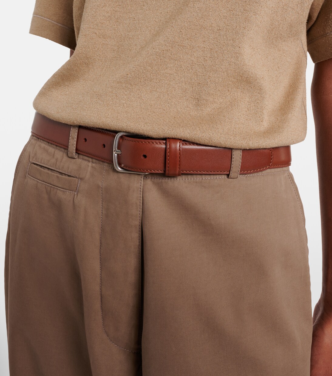 Classic leather belt | The Row