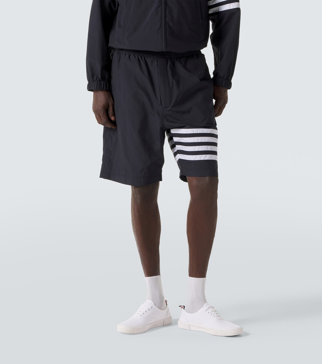4-Bar ripstop shorts | Thom Browne