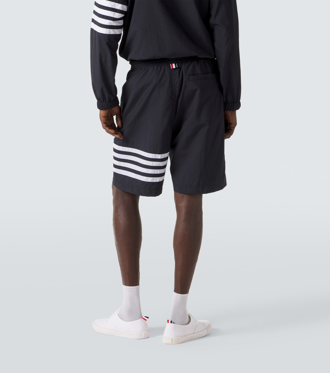 4-Bar ripstop shorts | Thom Browne