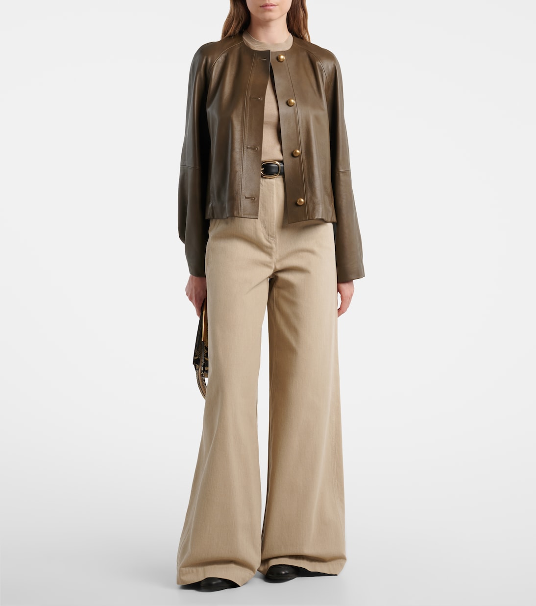 High-rise wide-leg jeans | Max Mara