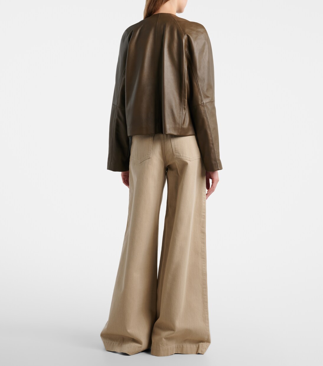 High-rise wide-leg jeans | Max Mara