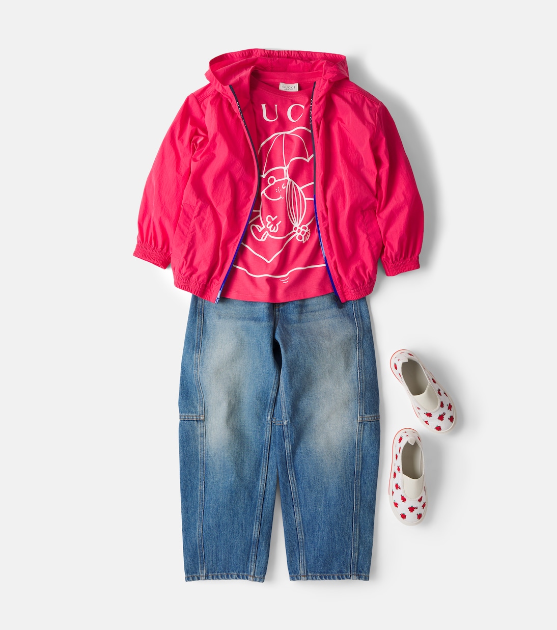 x Mr. Men Little Miss cotton jersey T-shirt | Gucci Kids