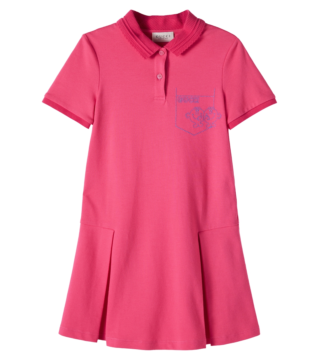 x Mr. Men Little Miss cotton-blend polo dress | Gucci Kids